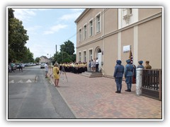 Odhalení pamětní desky legionáře Fr.Kočárníka - Hlízov 9.6.2018