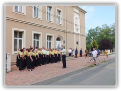 Odhalení pamětní desky legionáře Fr.Kočárníka - Hlízov 9.6.2018